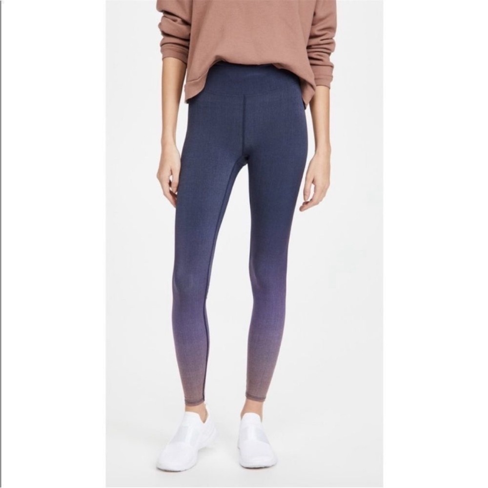 Heroine Sport Horizon Ombre Workout Pants Legging Dusk Made in the USA Running